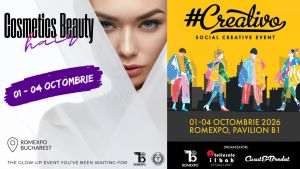 ROMEXPO găzduieşte, între 1 şi 4 octombrie, târgurile Cosmetics Beauty Hair şi #Creativo